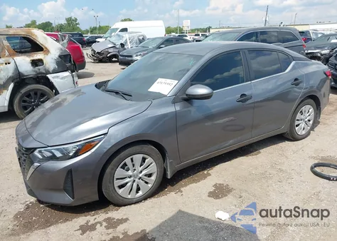 2024 Nissan Sentra S Xtronic Cvt из США, поврежденный, VIN 3N1AB8BV9RY331249